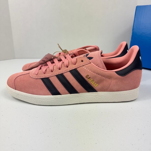 adidas Shoes - Adidas Gazelle Athletic Sneakers Shoes Pink Black White JH5388 Men
